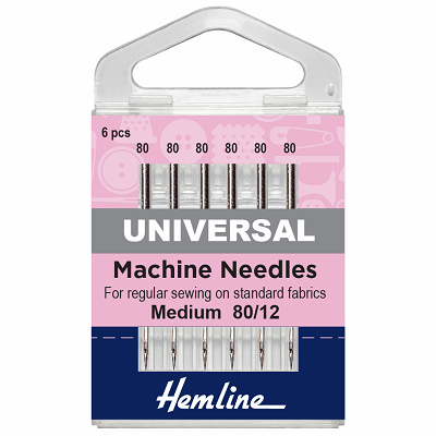 H100.80 Universal Size 80/12 Sewing Machine Needle